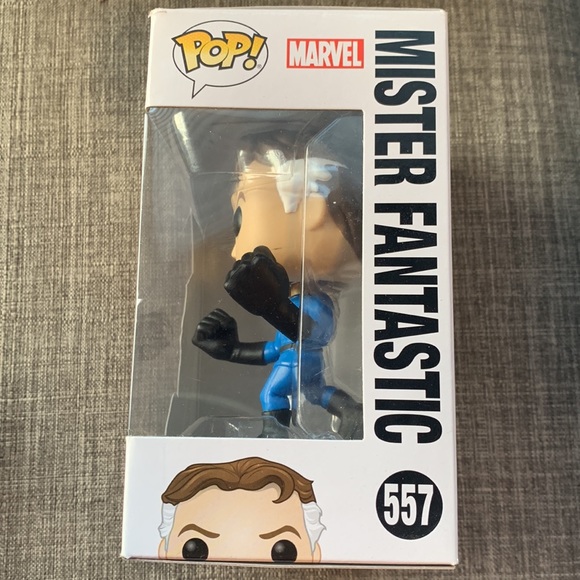 Marvel Fantastic Four Mister Fantastic Funko Pop - 557 new - Picture 2 of 6